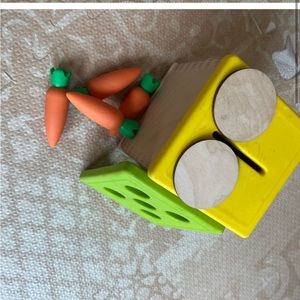 Carrot & Coin Bank Box LovEvery Montessori Toy from the Babbler play kit